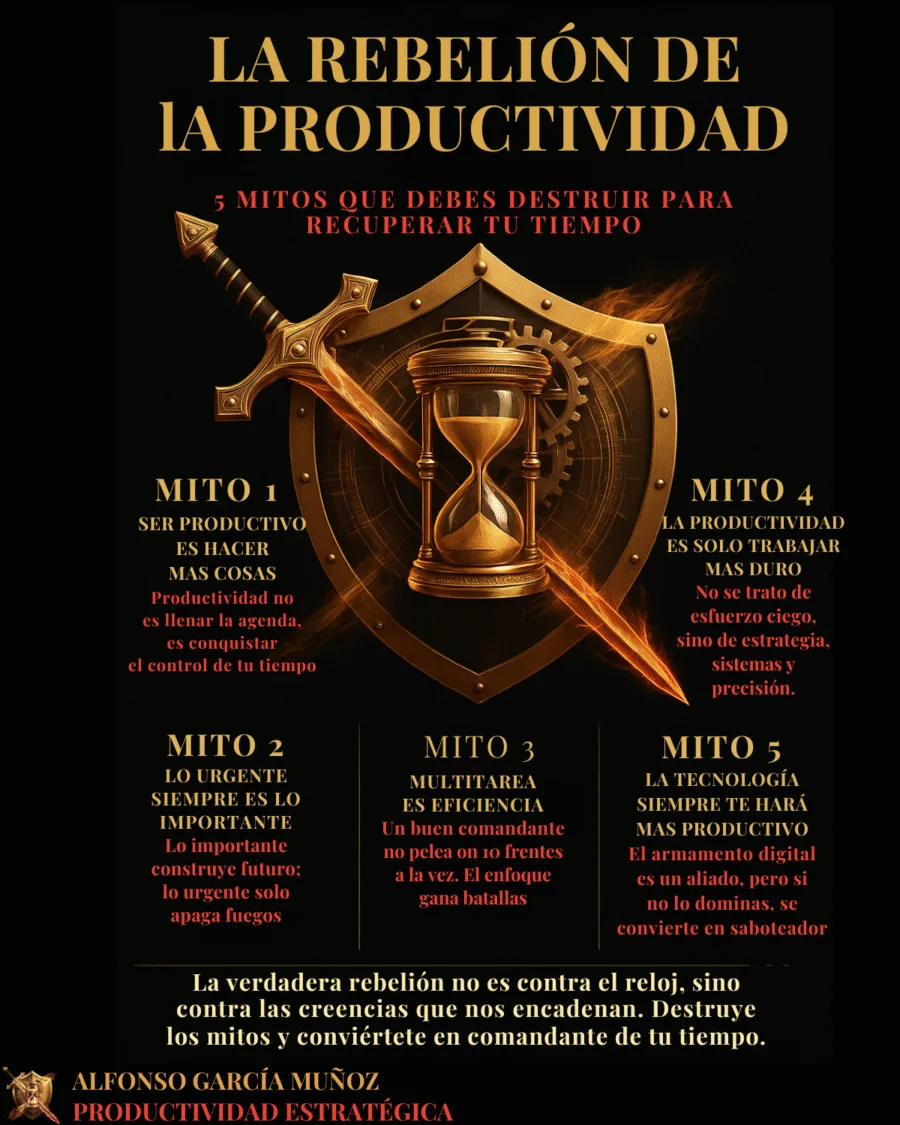 Los 5 mitos de la productividad personal